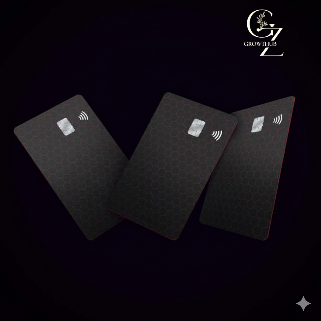 "Front view of The Centurion® Card from American Express, showcasing the exclusive black premium credit card for elite members."